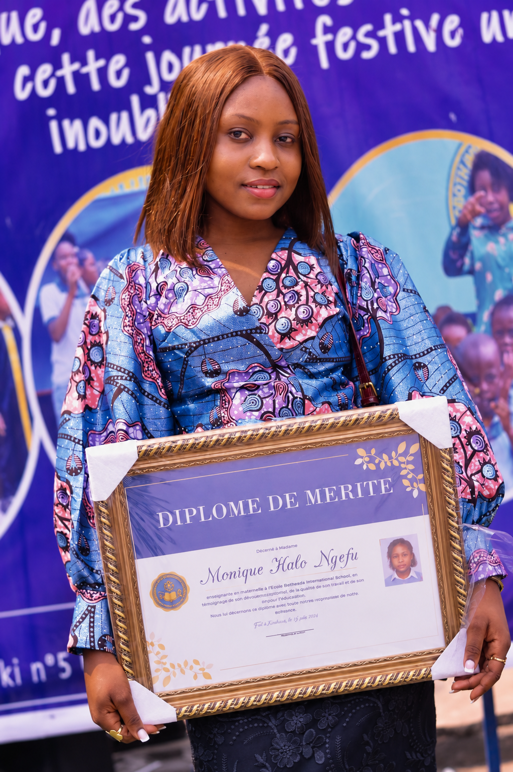 Madame Monique Kalo — institutrice de maternelle